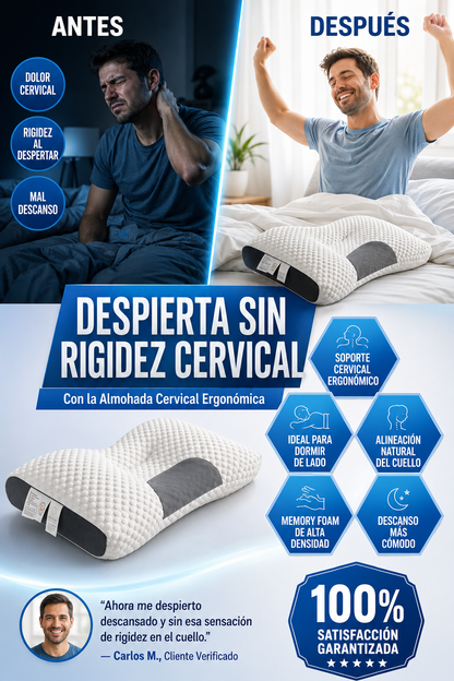 Almohada Cervical Ergonómica