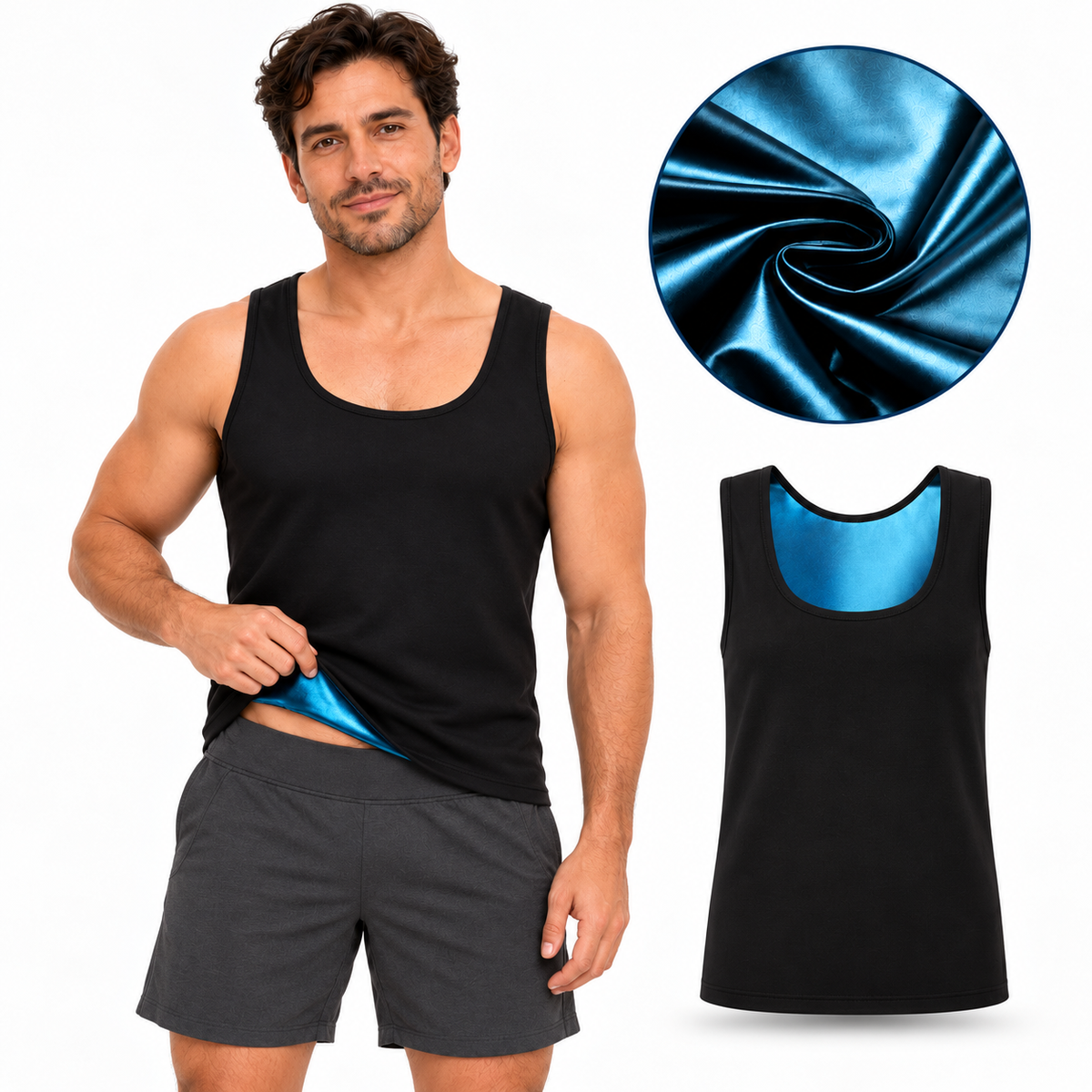 Camiseta Faja Térmica para Hombre
