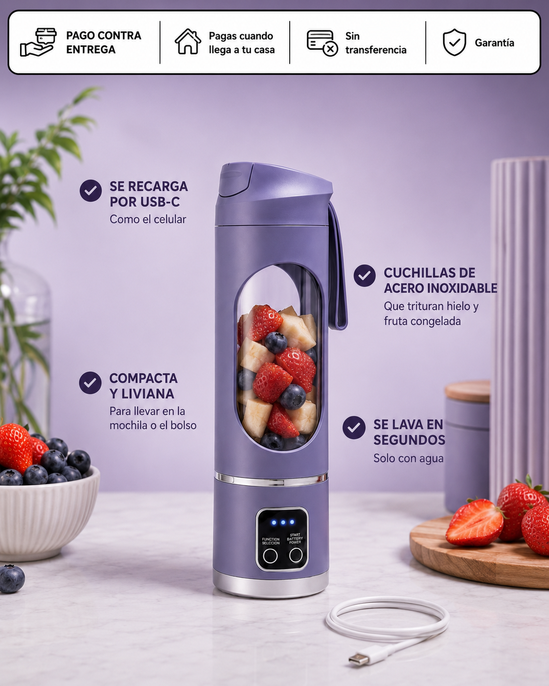 SnapBlend - Batido listo en segundos