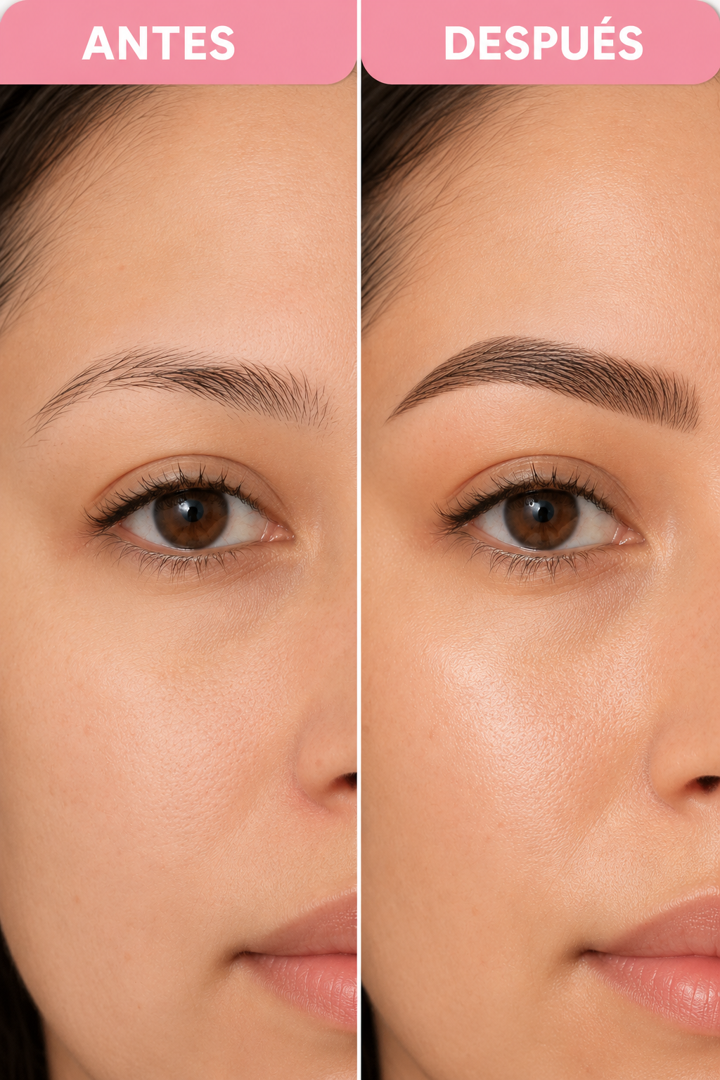 Lápiz cejas impermeable 4 puntas 2x1
