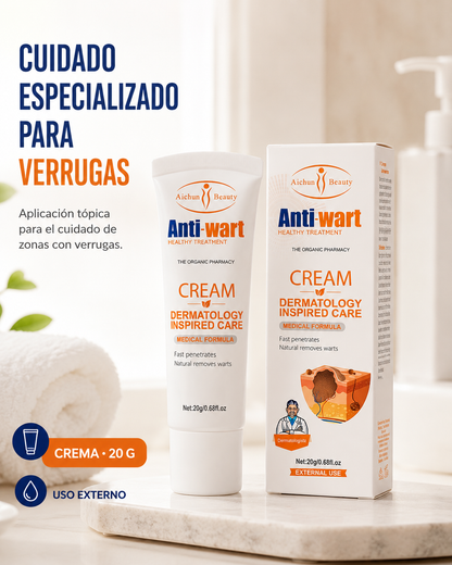 Anti Wart— Crema para Verrugas, tratadas desde casa