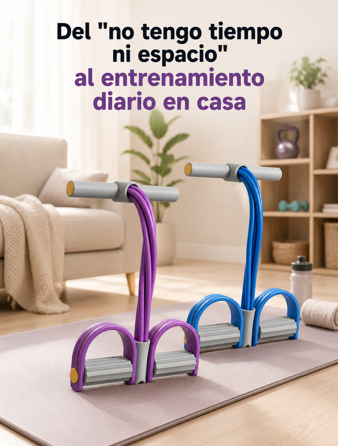 Banda Elástica Resistencia Con Pedal