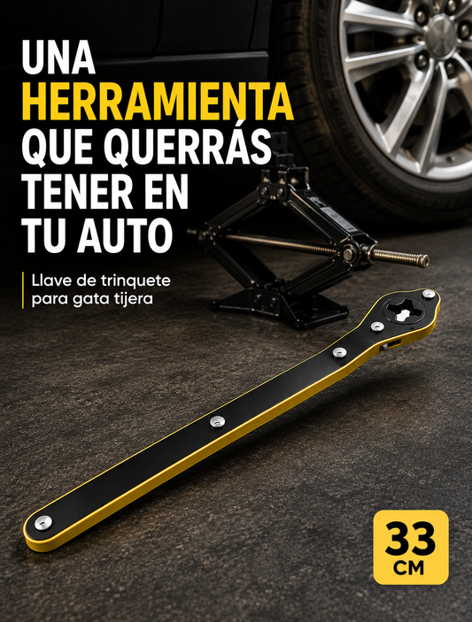 Llave De Trinquete Gata emergencia Auto