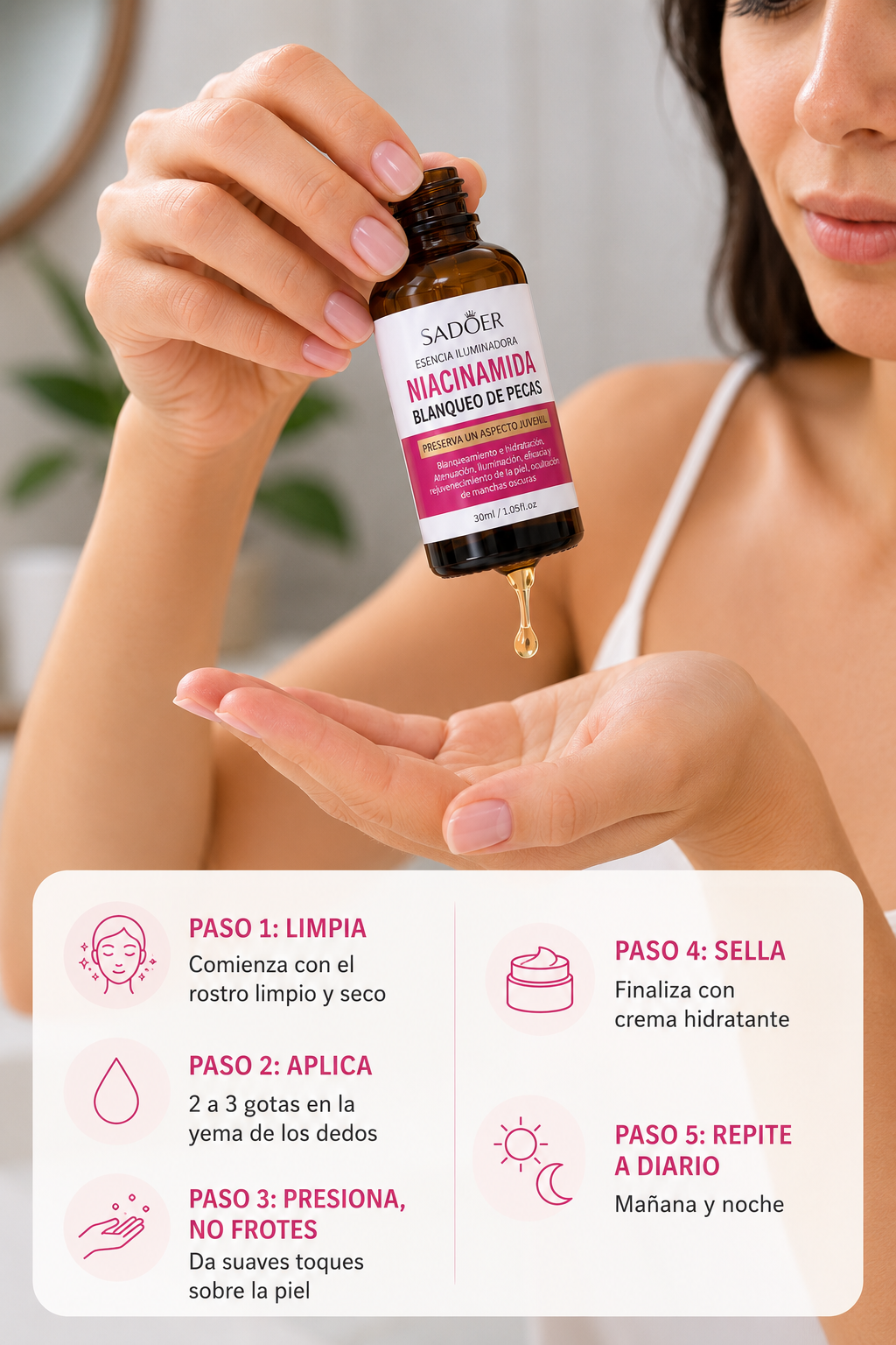 LUMINA - Piel luminosa y suave que respira