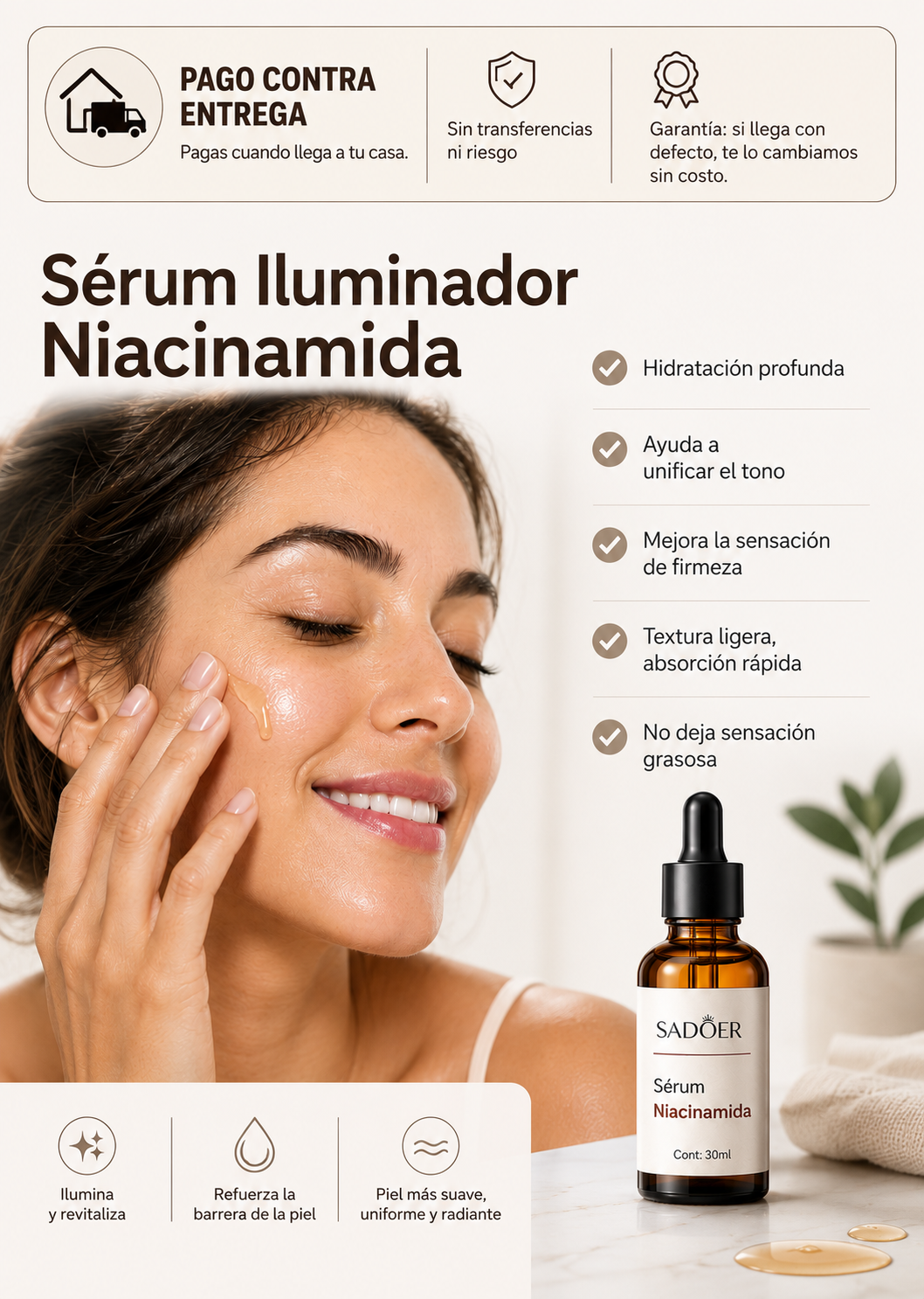 LUMINA - Piel luminosa y suave que respira