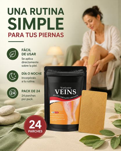 Pack 24 Parches Para Varices