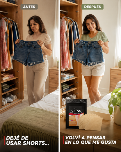 Pack 24 Parches Para Varices