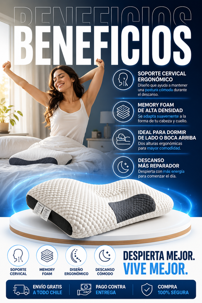 Almohada Cervical Ergonómica