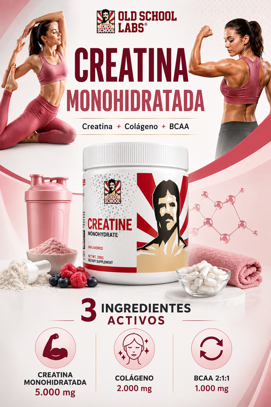 Old School Labs Creatina Monohidratada