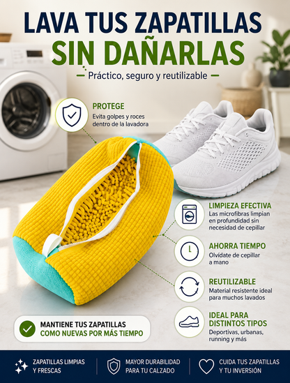 ZapaClean - Bolsa para Lavar Zapatillas