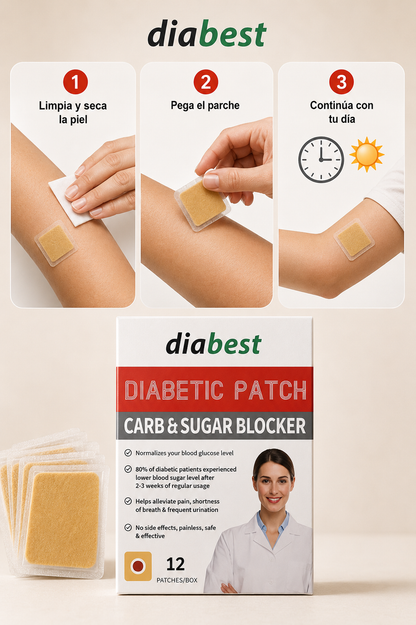 GlucoPatch™ — Bienestar diario sin complicaciones