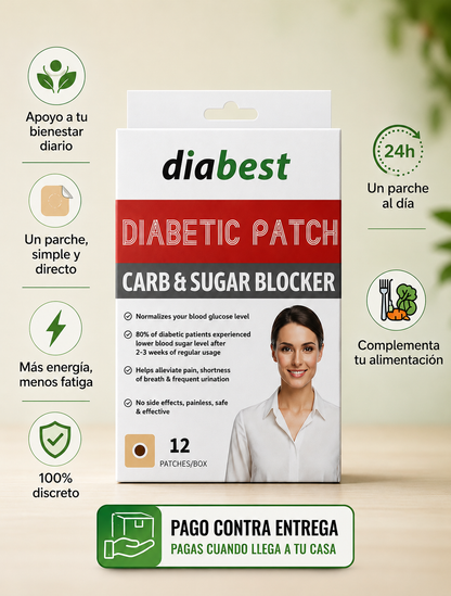 GlucoPatch™ — Bienestar diario sin complicaciones