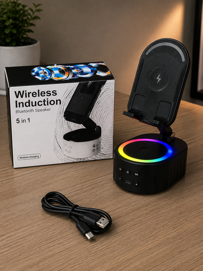 Halo™ — Soporte, parlante y luz en uno