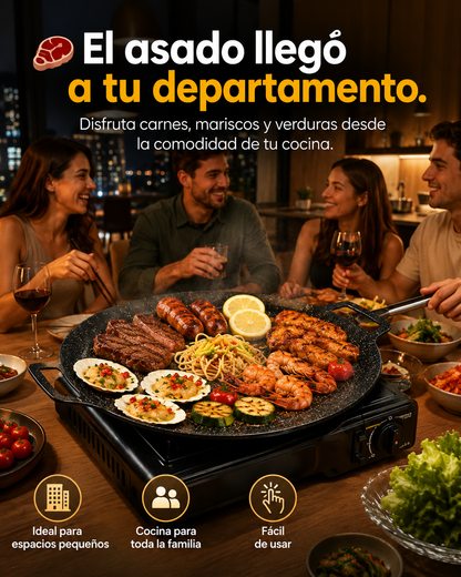 Plancha Coreana —  Sin humo, sin drama