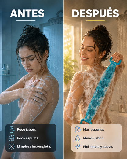 PuroBrush— El cepillo que llega hasta la espalda