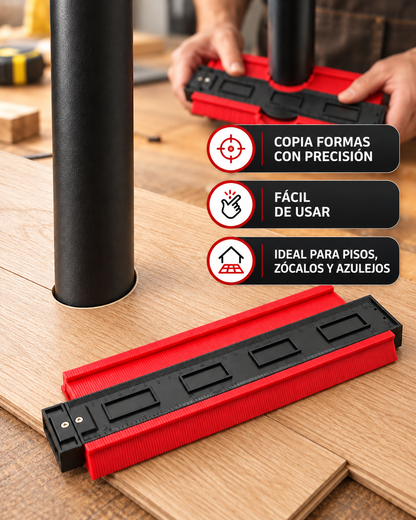 ContornoExacto - Regla Marcadora de Contornos para Porcelanato