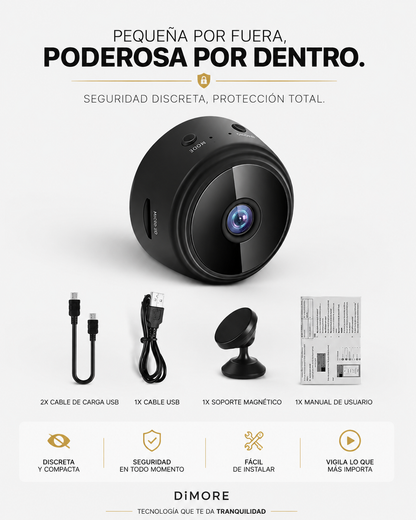 Mini Cámara Go PRO — Tu tranquilidad siempre conectada