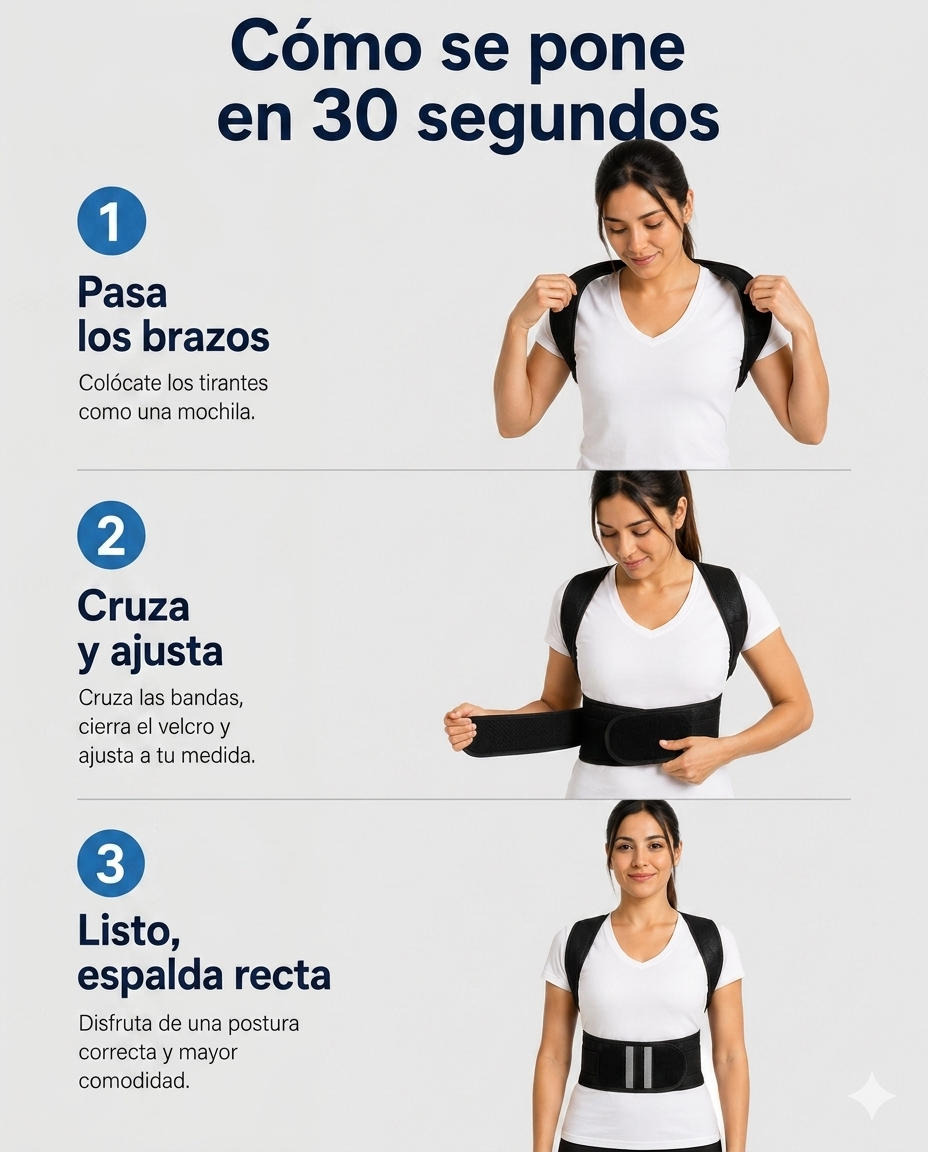 PosturaFlex – Espalda recta sin esfuerzo