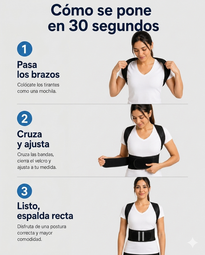 PosturaFlex – Espalda recta sin esfuerzo