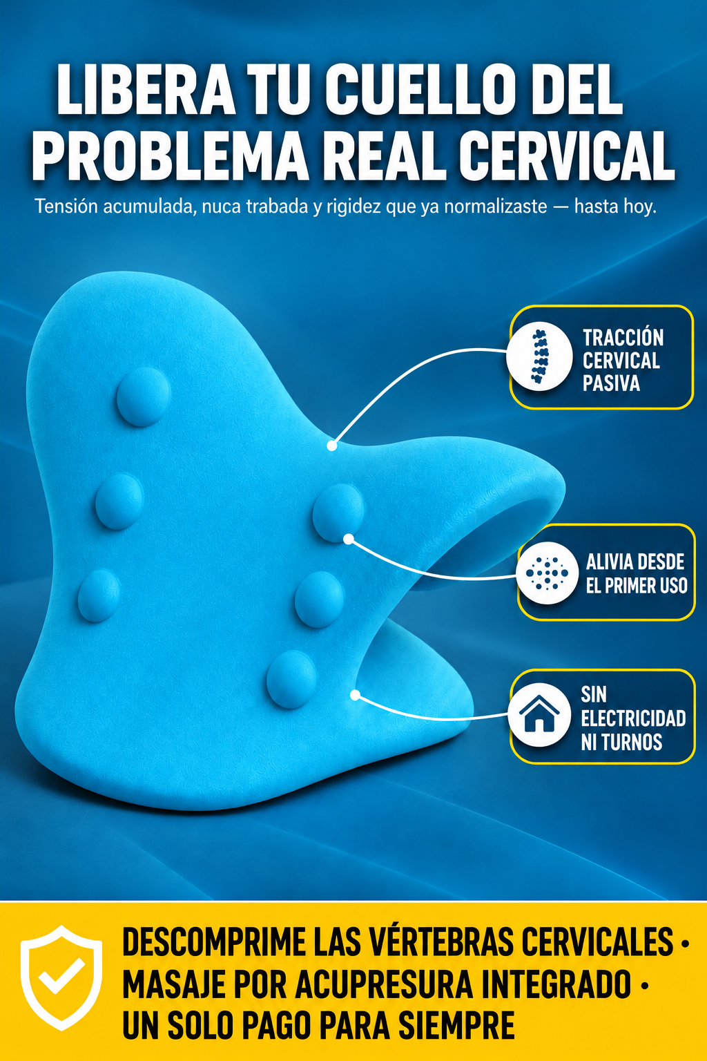 Almohada cervical: una pausa para tu cuello