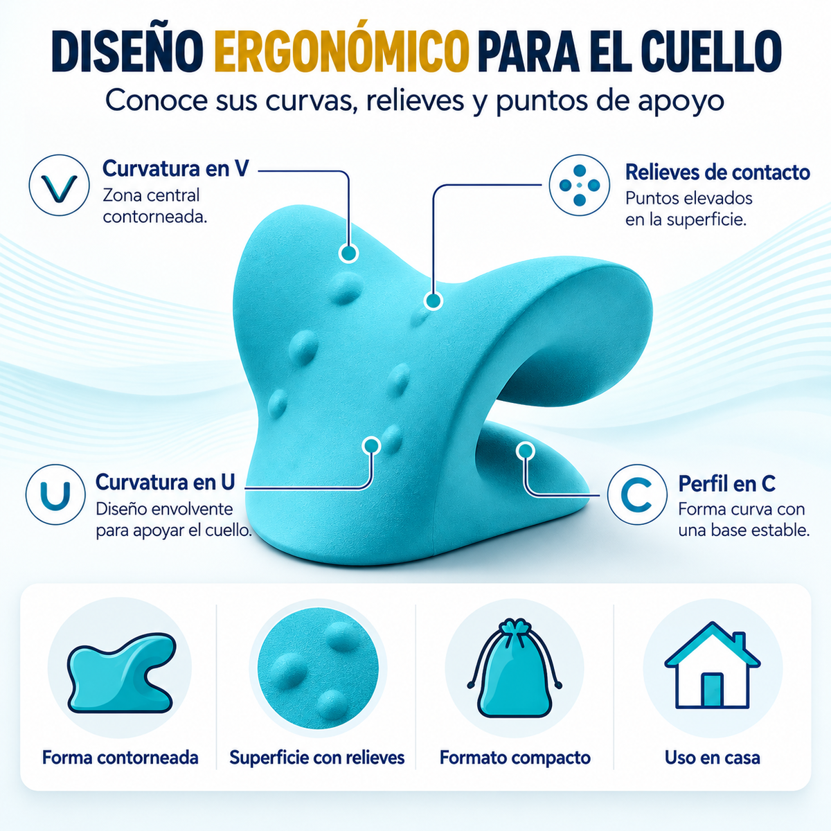 Almohada Cervical Relajante